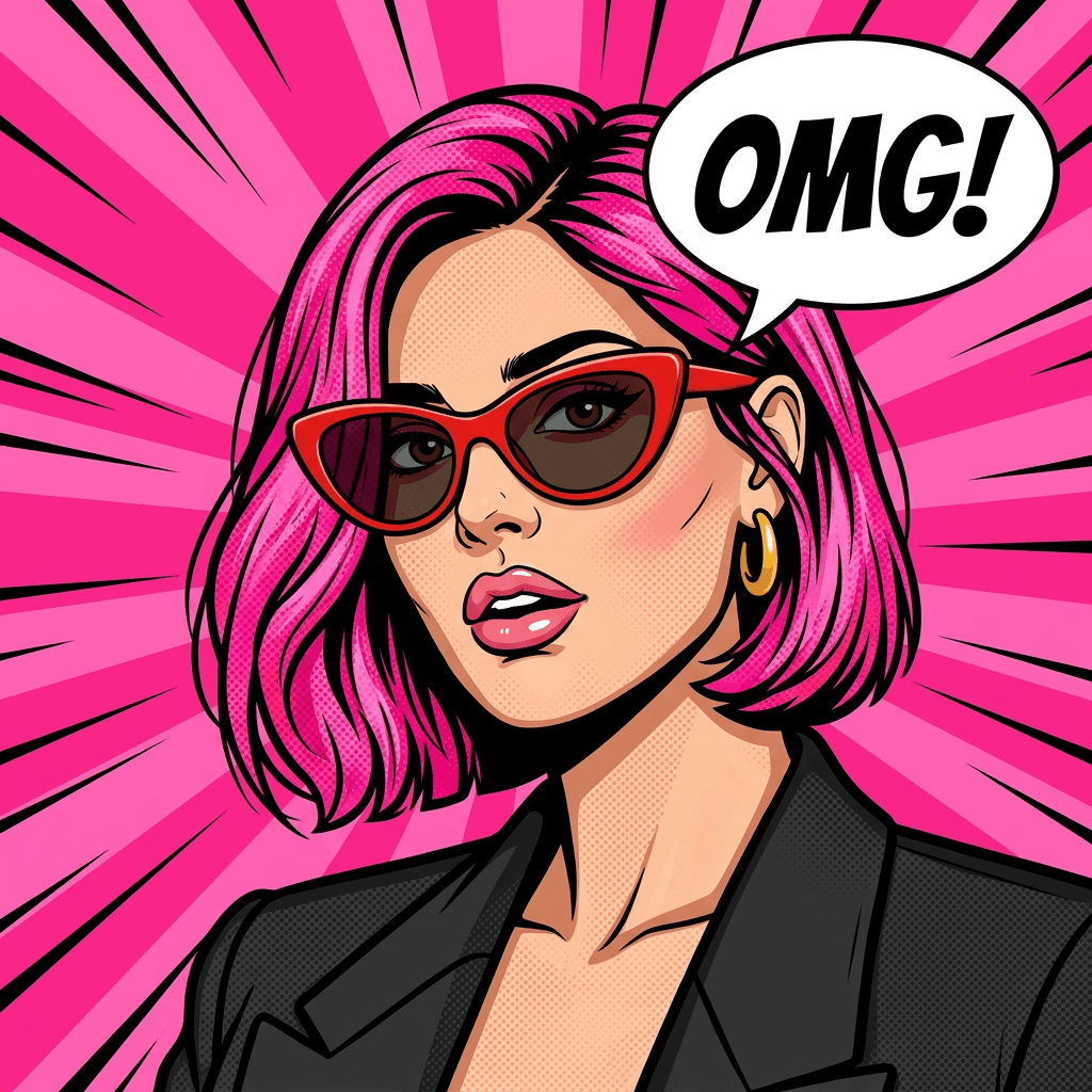 After result for Comic Pop-Art Portrait