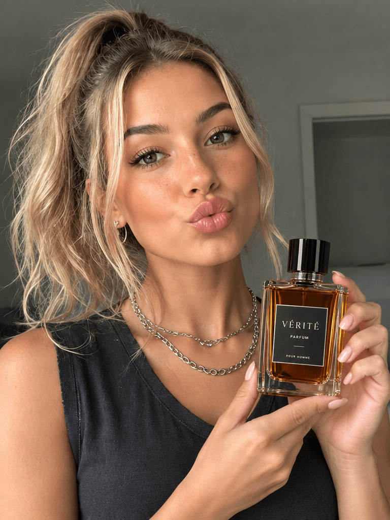 Vérité Perfume Creator Portrait, a real GPT Image 2.5 · Flare result
