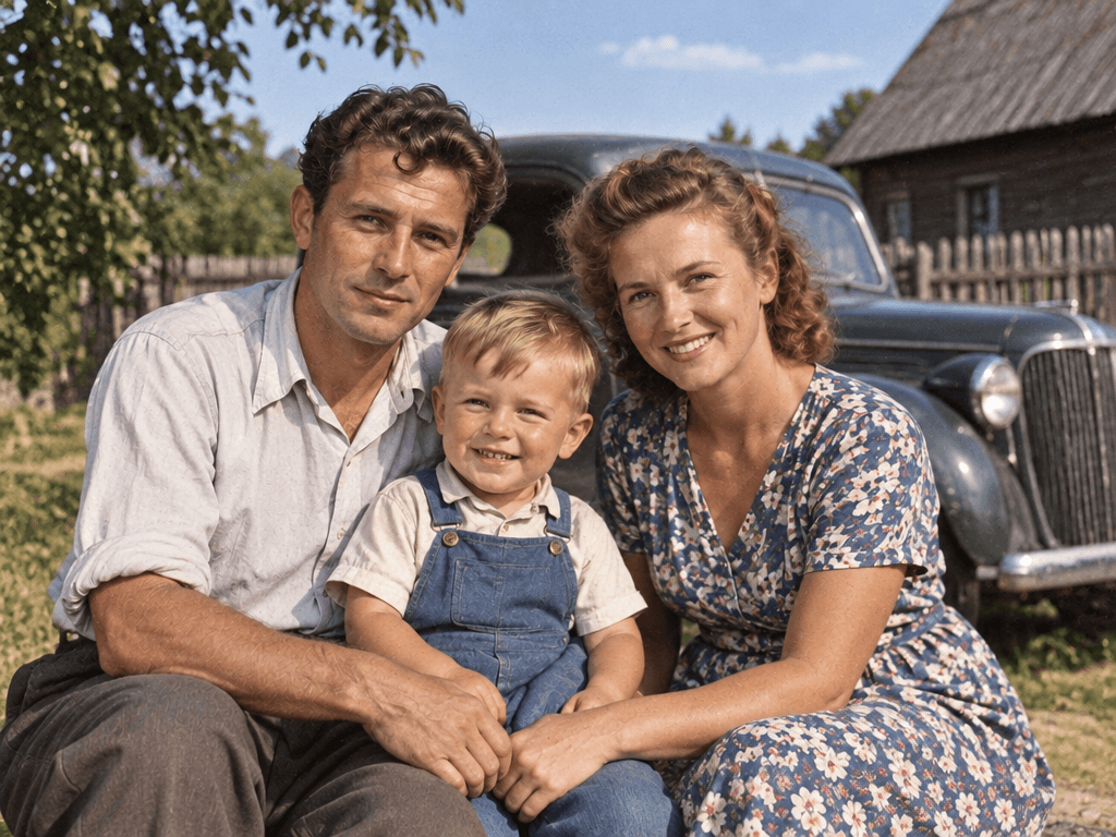 Historic Photo Restoration, a real GPT Image 2.5 · Sunburst result