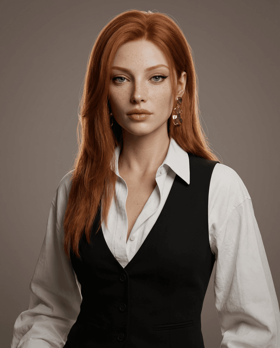 After result for Stylized 3D Beauty Portrait