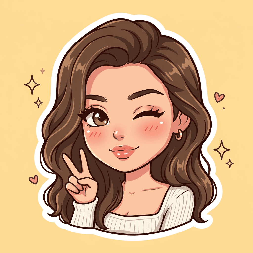 After result for Kawaii Reaction Sticker Portrait