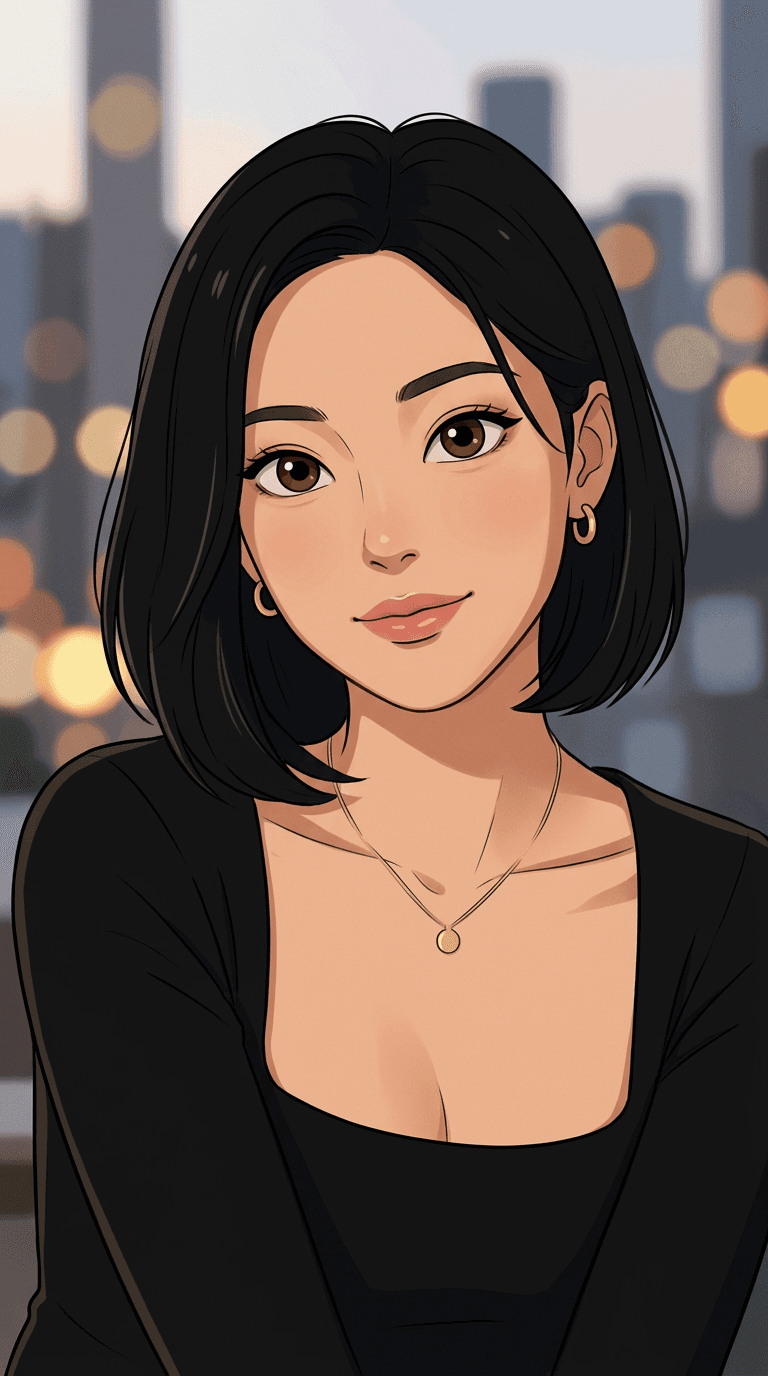 After result for Hand-Drawn Animated-Film Portrait